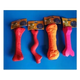 Assortiment de grands os en latex pour chien, 21–23 cm (4 pièces)