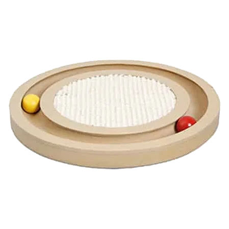Planche griffoir en bois Infinity pour chat
