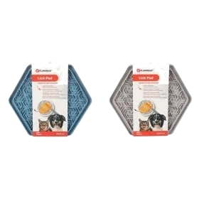 Tapis de léchage hexagonal en silicone pour chien (réf. 521747)