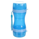 Gobelet de voyage 2 en 1 Bassie bleu pour eau et nourriture
