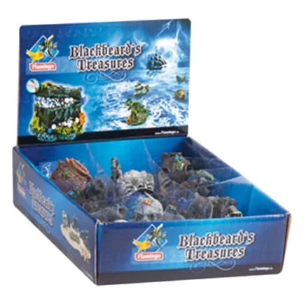 Trésor de Barbe Noire décoration aquarium