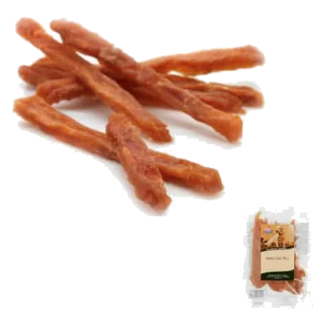 Lanières de blanc de poulet pour chien, 100 g ou 500 g