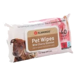 Lingettes universelles Reini pour chien, cerise sauvage ou lavande