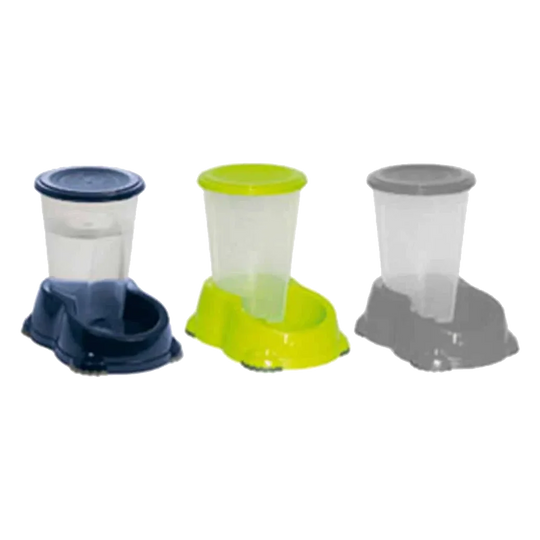 Distributeur d'eau pour chien en plastique, 1,5 L ou 3 L