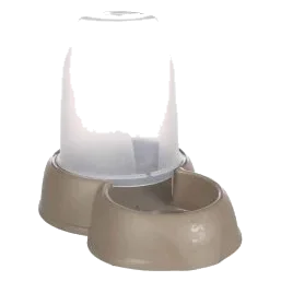 Distributeur convertible croquettes ou eau pour chien, 1600 ml
