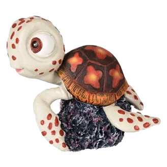 Tortue décoration aquarium