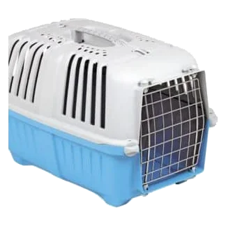 Caisse de transport chien Pratiko à porte métallique