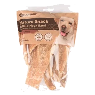 Morceaux de tendon de bœuf Flamingo pour chien, 200 g