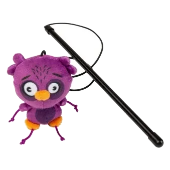 Canne à pêche pour chat FuzzYard Noggins Hoo Dini