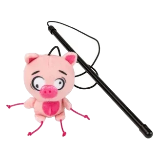 Canne à pêche pour chat FuzzYard Noggins Snoop Hogg