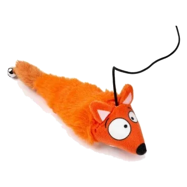 Canne à pêche pour chat avec peluche FuzzYard Yeetz Farewell Fox