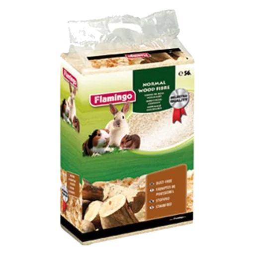 Copeaux de bois pour rongeurs, 2,5 kg / 35 L