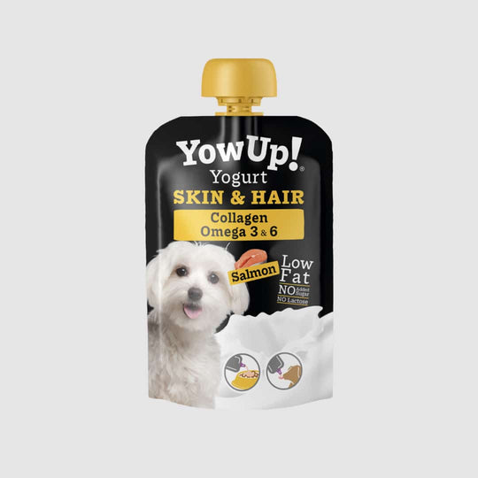 YowUp Skin & Hair yaourt naturel pour chien, soin de la peau et du pelage